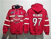 Men's Team Canada #97 Connor McDavid Red Ageless Must-Have Lace-Up Pullover Hoodie,baseball caps,new era cap wholesale,wholesale hats